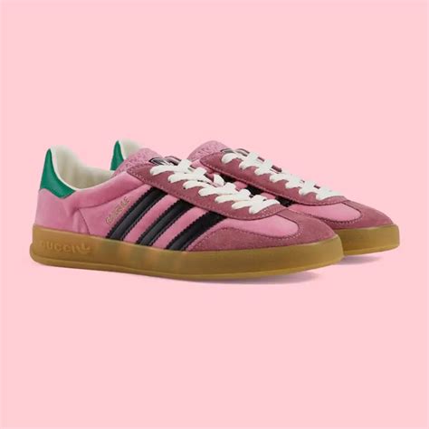 pink samba gucci|Gucci adidas gazelle pink.